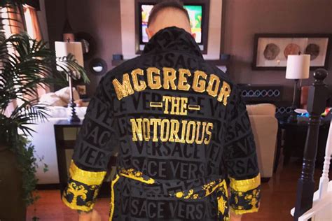 conor mcgregor versace robe price|Conor McGregor Custom.